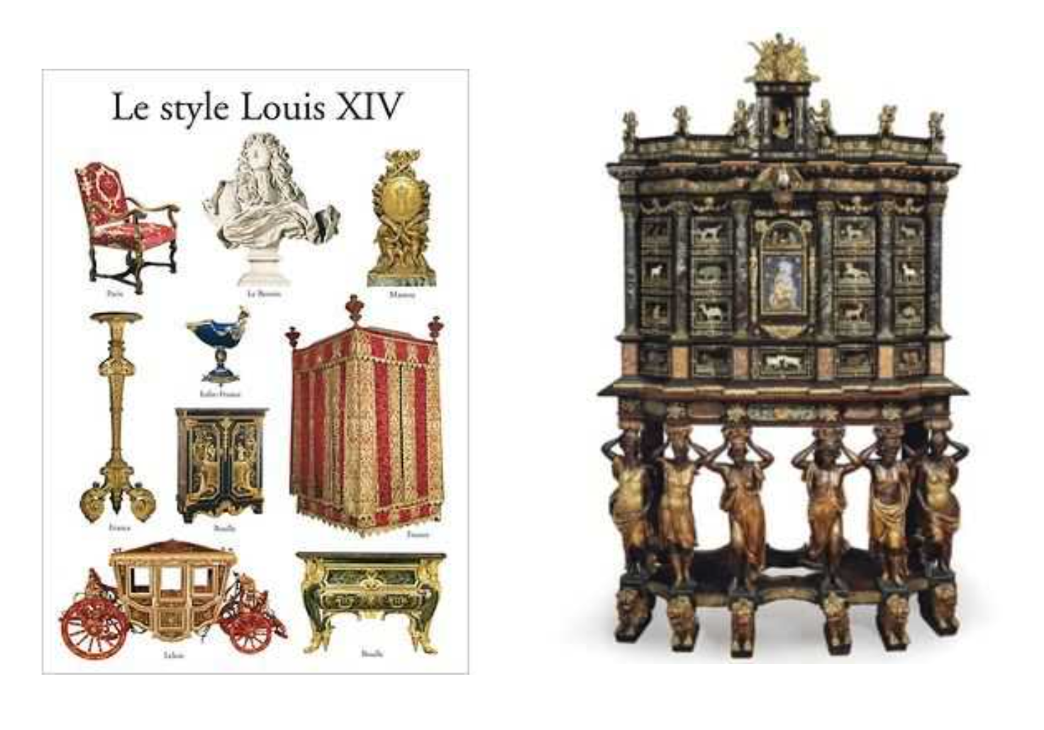 Historia del Mueble Luis XIV