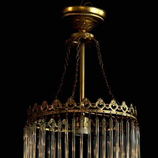 LÁMPARA MODERNISTA CRISTAL - Imagen 3