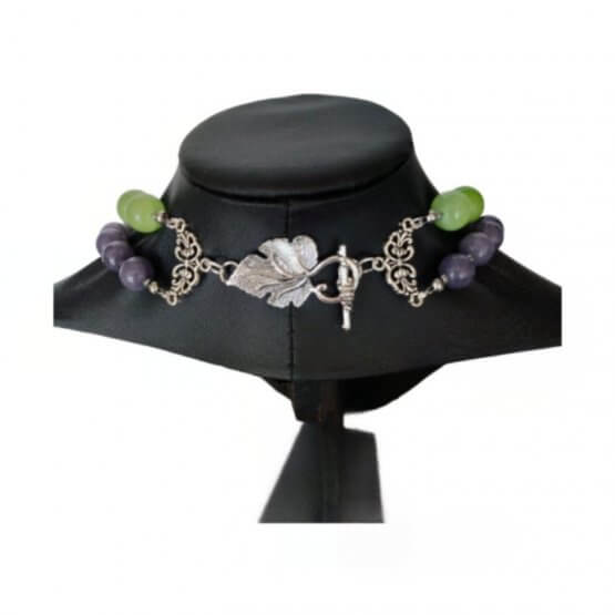 COLLAR DE ÁGATA Y ANGELITA - Imagen 3