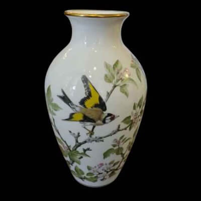 JARRÓN PORCELANA INGLESA "FRANKLIN"