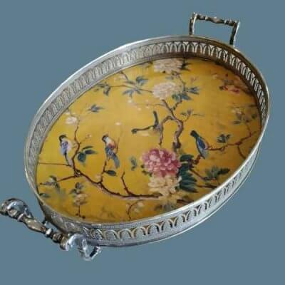 BANDEJA CON ASAS DE ALPACA