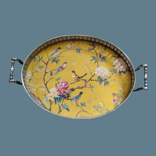 BANDEJA CON ASAS DE ALPACA - Imagen 2