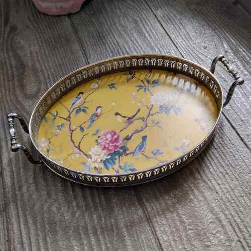 BANDEJA CON ASAS DE ALPACA - Imagen 3