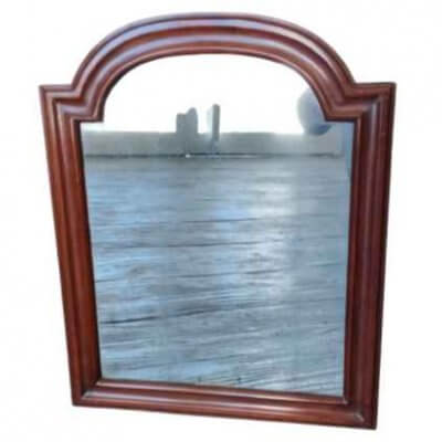 ESPEJO DE PARED CAOBA