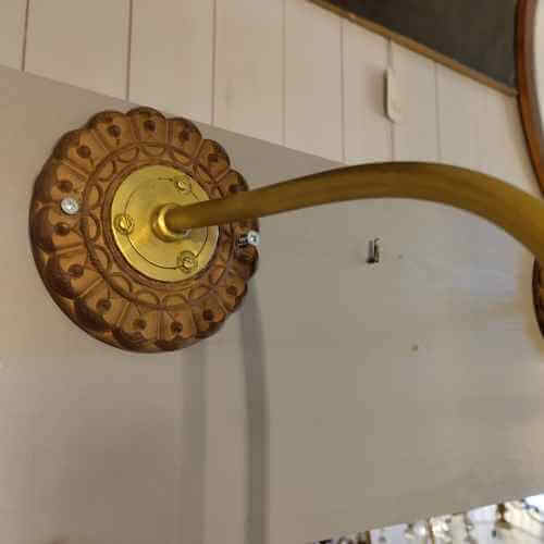 PAREJA DE APLIQUES MODERNISTAS - Imagen 2