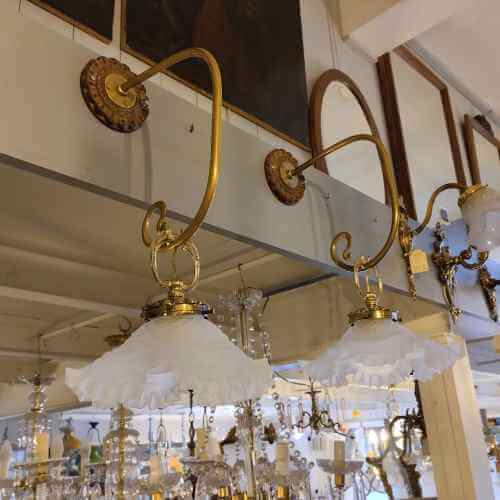 PAREJA DE APLIQUES MODERNISTAS - Imagen 4