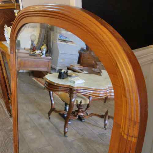 ESPEJO PARED CAOBA - Imagen 2