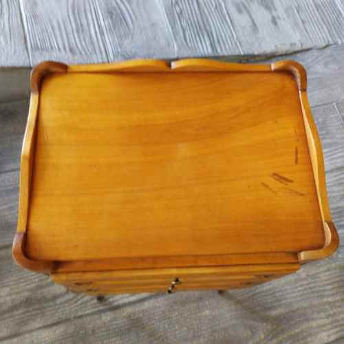 MESITA NOCHE LUIS XV CEREZO - Imagen 4