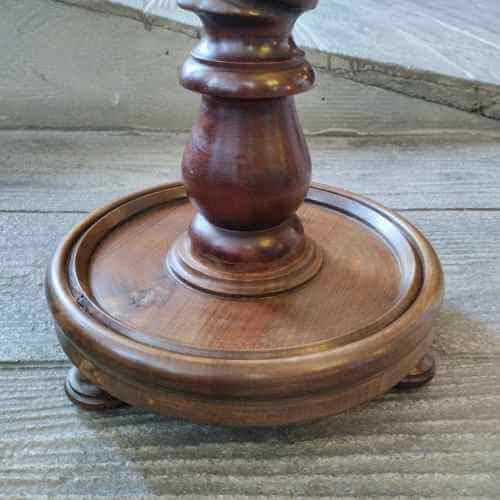 COLUMNA O PEANA DE NOGAL - Imagen 2