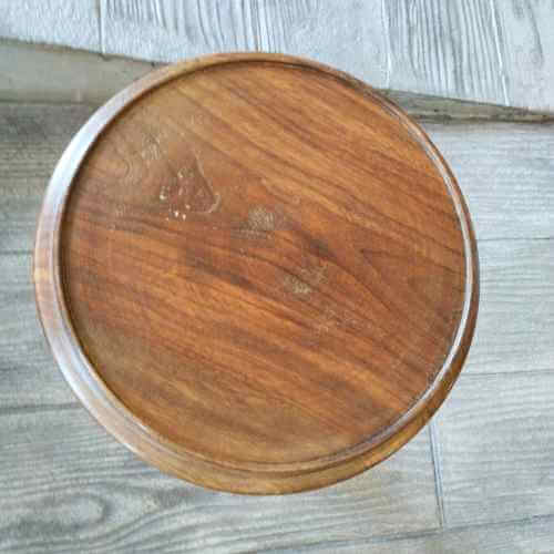 COLUMNA O PEANA DE NOGAL - Imagen 3