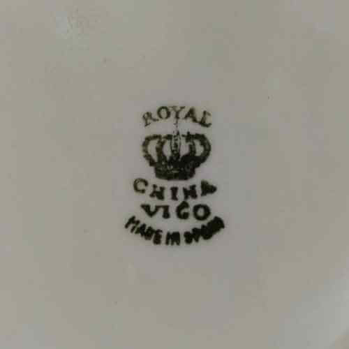 VAJILLA PORCELANA CHINA VIGO - Imagen 2